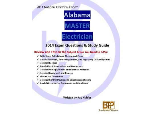 Alabama 2014 Master Electrician Study Guide
