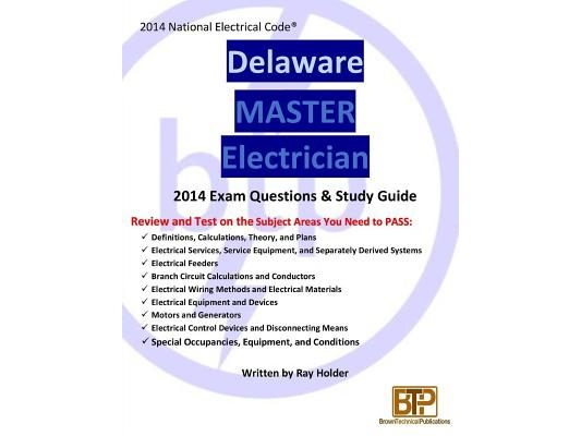Delaware 2014 Master Electrician Study Guide