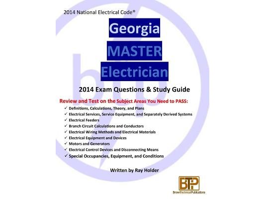 Georgia 2014 Master Electrician Study Guide