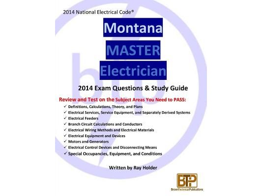 Montana 2014 Master Electrician Study Guide