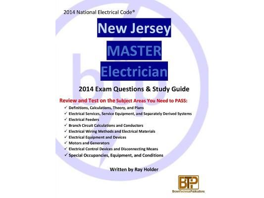 New Jersey 2014 Master Electrician Study Guide