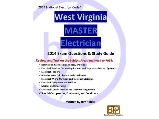 West Virginia 2014 Master Electrician Study Guide