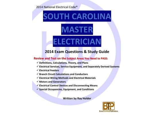 South Carolina 2014 Master Electrician Study Guide