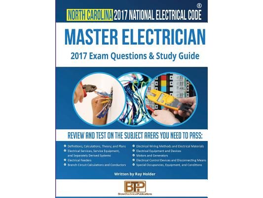 North Carolina 2017 Master Electrician Study Guide
