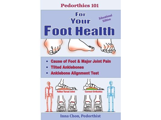 Pedorthics 101 for Your Foot Health: Cause of Foot & Major Joint Pain, Tilted Anklebones, Anklebone Alignment Test