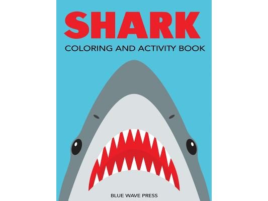 Shark Coloring and Activity Book