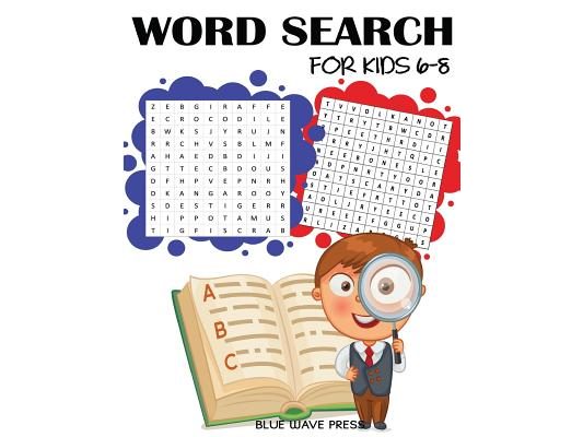 Word Search for Kids 6-8