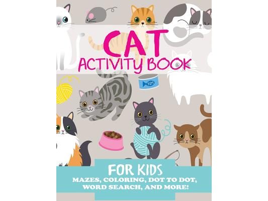 Cat Activity Book for Kids