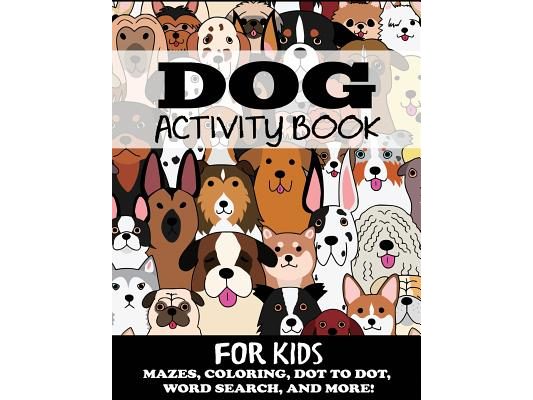 Dog Activity Book for Kids