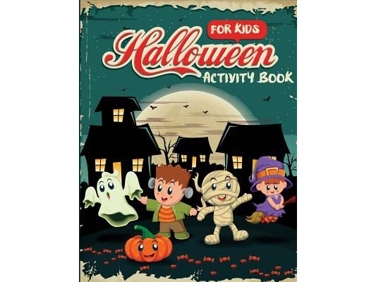 Halloween Activity Book for Kids