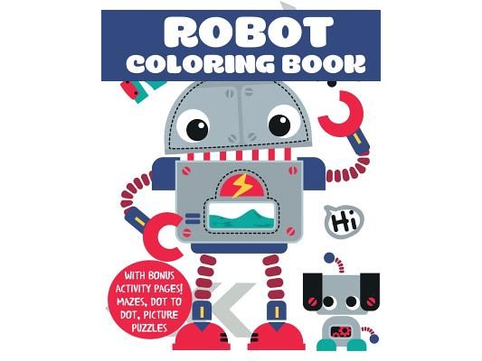 Robot Coloring Book