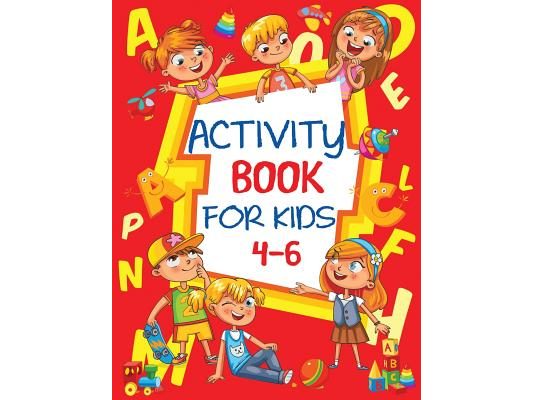 Activity Book for Kids 4-6