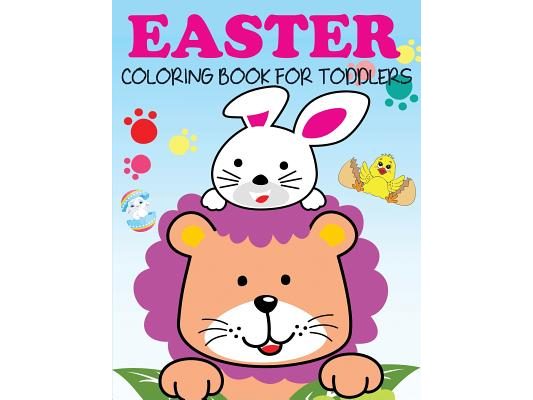 Easter Coloring Book for Toddlers