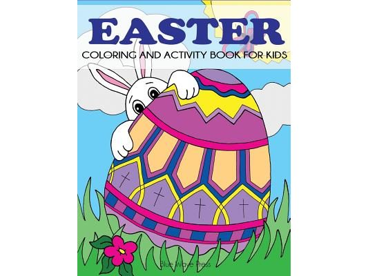 Easter Coloring and Activity Book for Kids