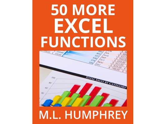 50 More Excel Functions