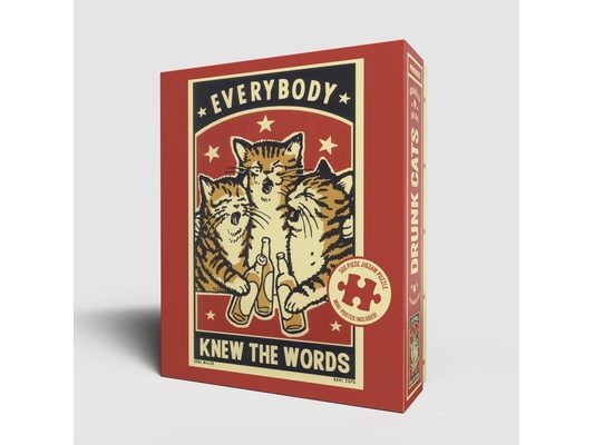 Knew the Words: 500 Piece Jigsaw Puzzle by Arna Miller & Ravi Zupa