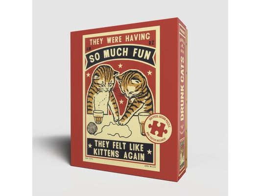 Kittens Again: 500 Piece Jigsaw Puzzle by Arna Miller & Ravi Zupa