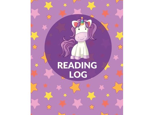 Reading Log Book For Girls: Reading Notebook, Record And Organize Book Information, Writing Prompts For Young Readers, Student And Homeschool Reading