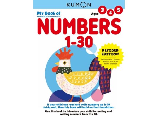 Kumon My Book of Numbers 1-30: Revised Ed