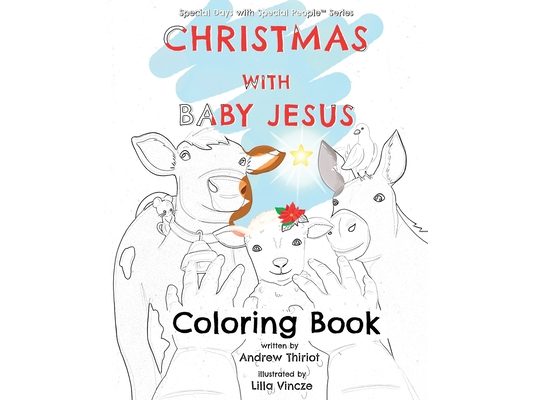 Christmas with Baby Jesus: Coloring Book