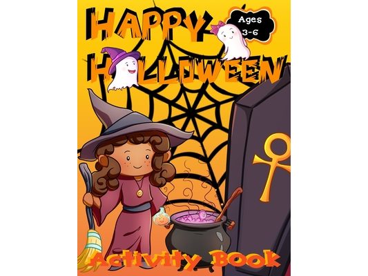 Happy Halloween Activity Book for Kids