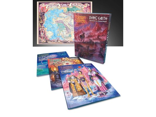 Dungeon Crawl Classics Dying Earth Boxed Set [With Map and Access Code]
