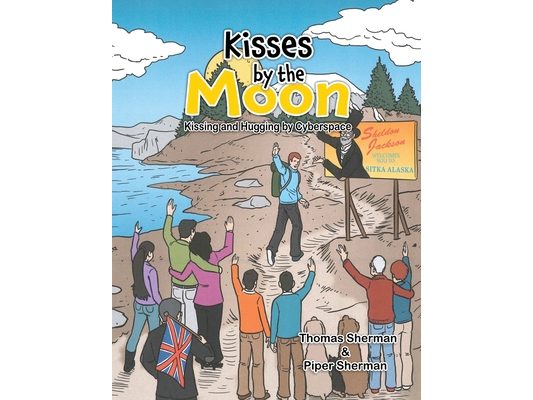 Kisses by the Moon: Kissing and Hugging by Cyberspace