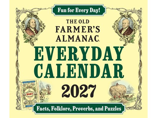 The 2027 Old Farmer's Almanac Everyday Box Calendar