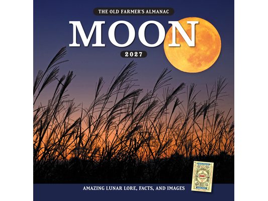The 2027 Old Farmer's Almanac Moon Wall Calendar