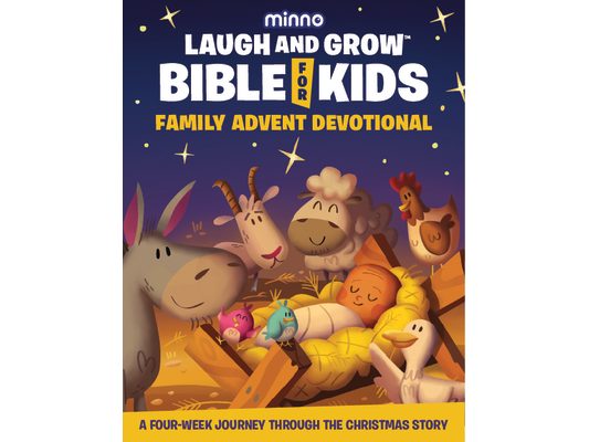 Laugh and Grow Bible Family Advent Devotional: A Four-Week Journey Through the Christmas Story