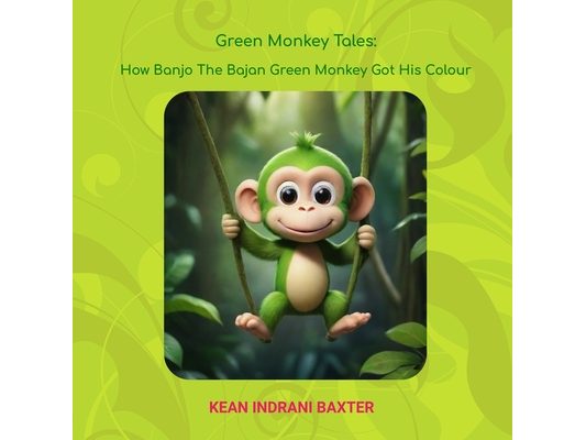 How Banjo The Bajan Green Monkey Got His Colour