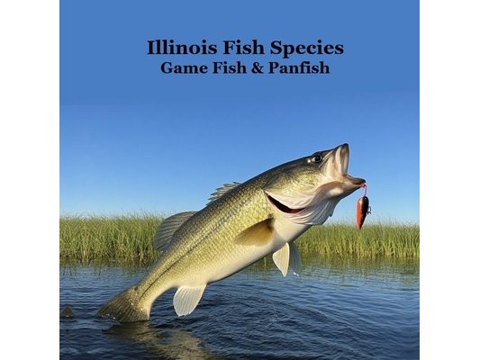 Illinois Game Fish and Panfish Species Kids Book: Great Book About the Different Types of Fish in Illinois