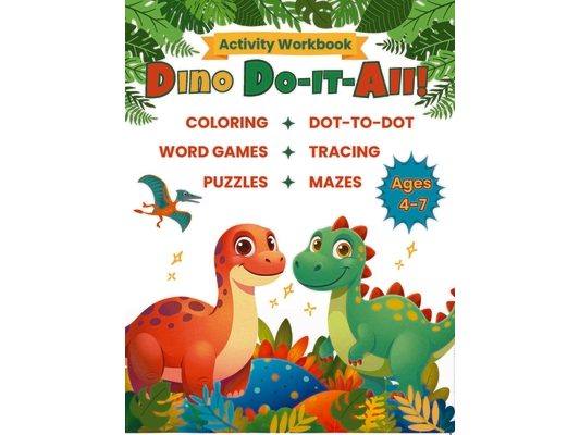 Dino Do-It-All!: Fun Dinosaur Activities for Kids Ages 4-8 (Coloring, Puzzles, and Games)