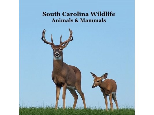 South Carolina Animals and Mammals Kids Wildlife Book: Great Wildlife Book about Animals and Mammals in South Carolina
