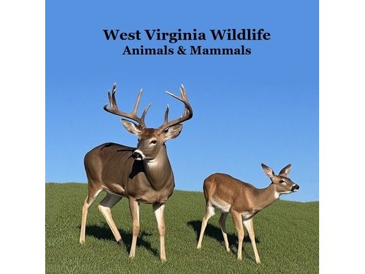 West Virginia Animals and Mammals Kids Wildlife Book: Great Wildlife Book about Animals and Mammals in West Virginia