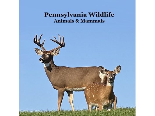 Pennsylvania Animals and Mammals Kids Wildlife Book: Great Wildlife Book about Animals and Mammals in Pennsylvania