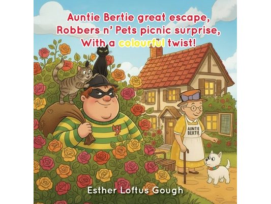 Auntie Bertie Great Escape, Robbers n' Pets Picnic Surprise, With a Colourful Twist!