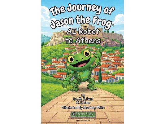 The Journey of Jason the Frog(TM) AI Robot to Athens