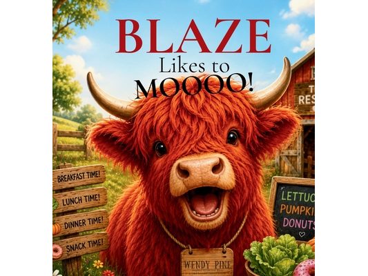 Blaze Likes to Moooo!: A Cheerful Rescue Story About a Little Cow with a Big Moo