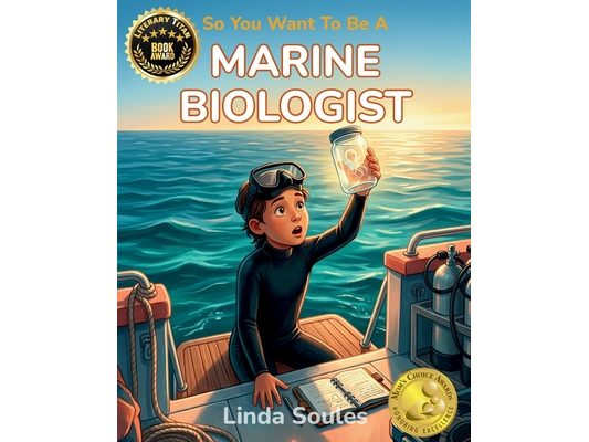 So You Want To Be A Marine Biologist: A Kids' Guide to Ocean Science, Sea Creatures, Coral Reefs, and the Curious Scientists Who Explore the Deep Blue