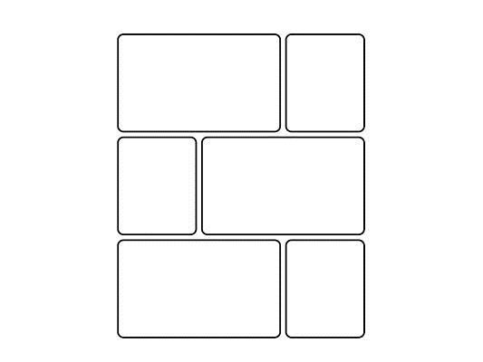 Comic Strips Vol II - Create Your Own Comic Book & Cover: Rounded Corners, 100 Pages, 8.5 x 11, Soft Cover