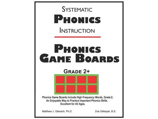 Systematic Phonics Instruction Phonics Game Boards, Grade 2+