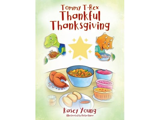 Tommy T-Rex Thankful Thanksgiving