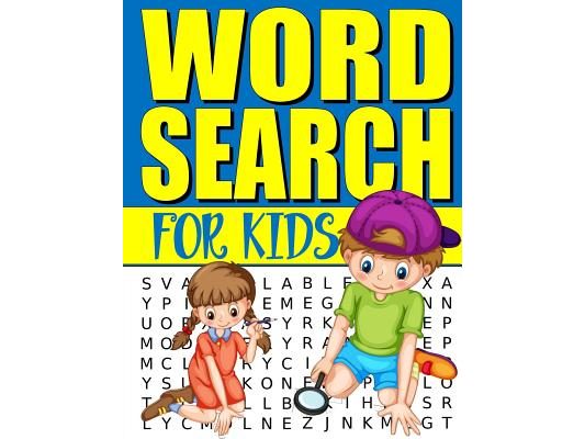 Word Search For Kids: 50 Easy Large Print Word Find Puzzles for Kids: Jumbo Word Search Puzzle Book (8.5"x11") with Fun Themes!