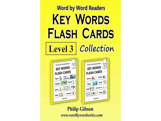 Key Words Flash Cards: Level 3