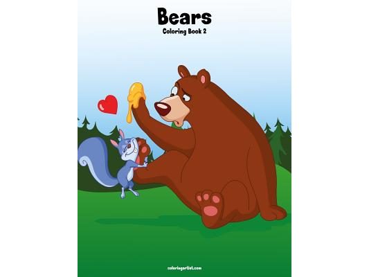Bears Coloring Book 2
