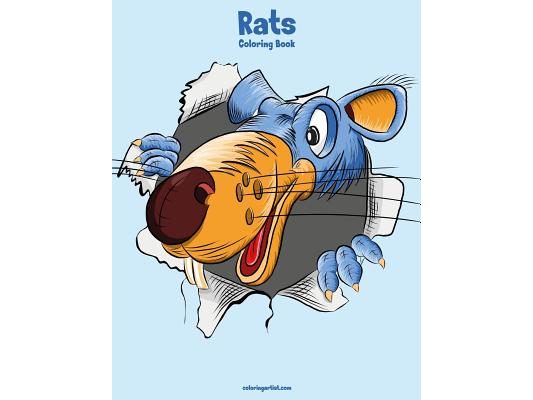 Rats Coloring Book 1