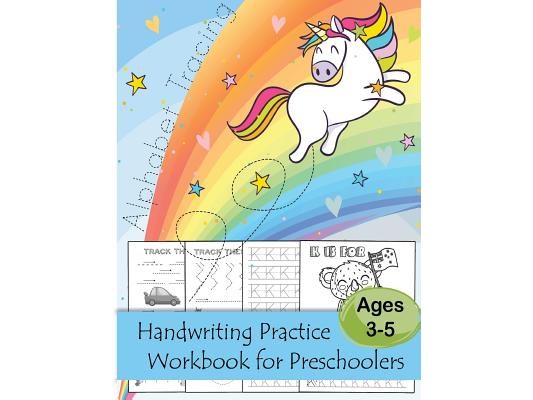 Alphabet Tracing Handwriting Practice Workbook for preschoolers Ages 3-5: Kid's Educational Activity Books Back to school: Animal Coloring & Alphabet