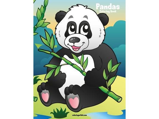 Pandas Coloring Book 1