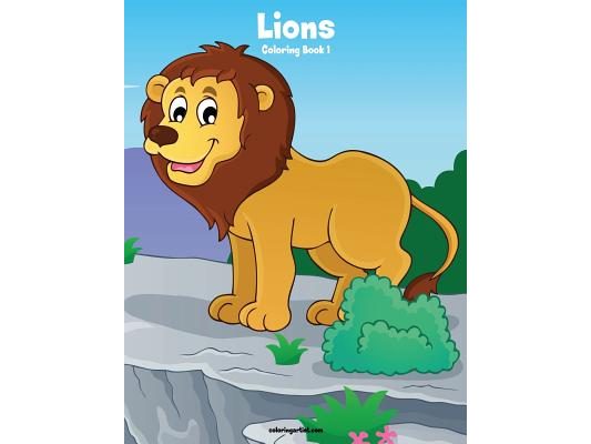 Lions Coloring Book 1